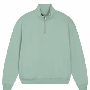 Unisex Miller dry 1/4 zip sweatshirt (STSU795) - Aloe, XXS