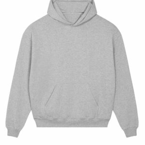 Unisex Cooper dry hoodie sweatshirt (STSU797) - Heather Grey, XXS