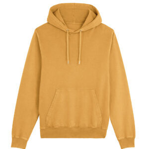 Unisex Archer vintage hoodie sweatshirt (STSU040) - Garment Dyed Gold Ochre, XXS