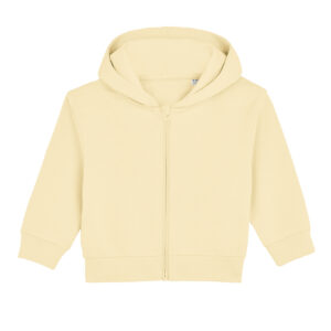 Baby Connector hoodie zip-through sweatshirt (STSB105) - Butter, 6/12 Months