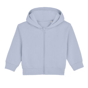 Baby Connector hoodie zip-through sweatshirt (STSB105) - Serene Blue, 6/12 Months
