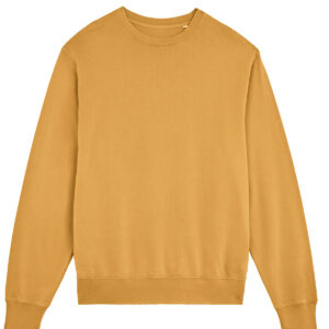 Unisex Matcher vintage sweatshirt (STSU085) - Garment Dyed Gold Ochre, XXS