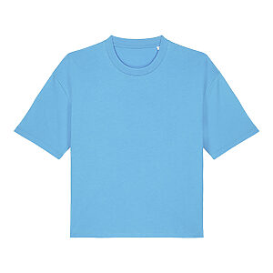 Women’s Stella Nova boxy t-shirt (STTW175) - Aqua Blue, XS
