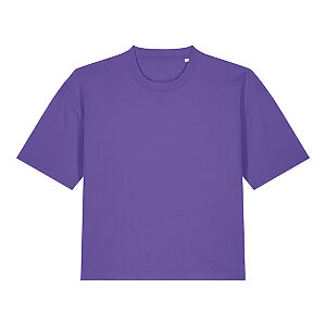 Women’s Stella Nova boxy t-shirt (STTW175) - Purple Love, XS