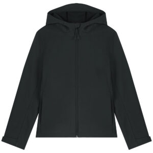 Women’s Stella Discoverer hooded softshell  (STJW159) - Black, XS