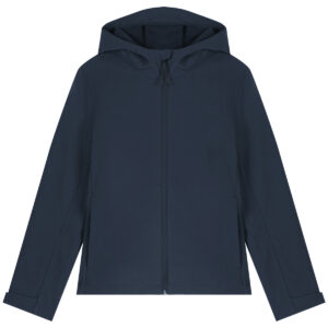 Women’s Stella Discoverer hooded softshell  (STJW159) - French Navy, XS