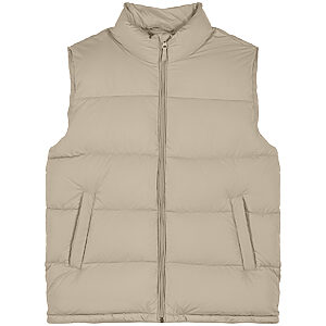 Padded puffer gilet (STJU250) - Desert Dust, XXS