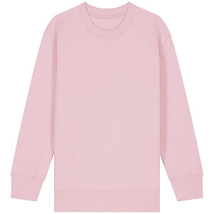 Kids Mini Changer 2.0 iconic crew neck sweatshirt (STSK181) - Cotton Pink, 3/4 Yrs