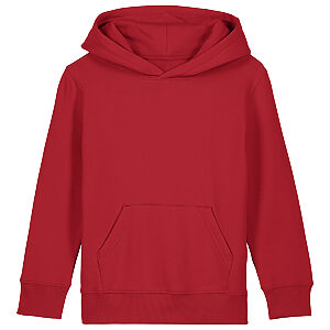 Kids Mini Cruiser 2.0 iconic hoodie sweatshirt (STSK180) - Red, 3/4 Yrs