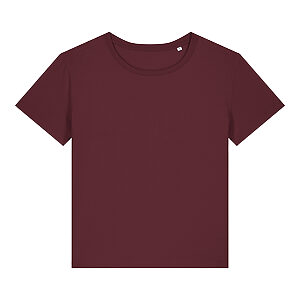Women’s Stella Serena iconic mid-light t-shirt (STTW173) - Burgundy, XS