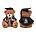 GRADUATION SYTLE MEDIUM PATCHED PAW TEDDY