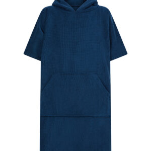 Kids poncho - Navy, 3/5 Years