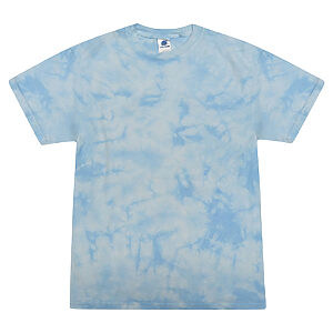 Tie-dye shirt - Crystal Carolina Blue, S