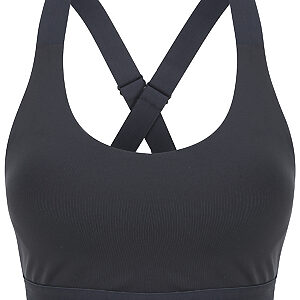 Medium impact core bra - Charcoal* Grey, XXS