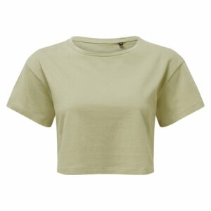 Women's TriDri® crop top - Sage Green, XXS