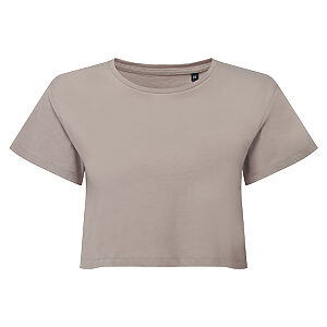 Women's TriDri® crop top - Stone, XXS