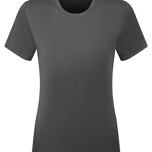 Women's TriDri® performance t-shirt - Charcoal, XS