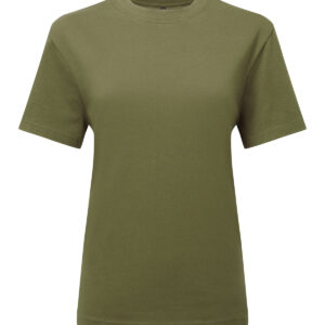 Women’s TriDri® organic boxy oversized t-shirt - Olive, XS