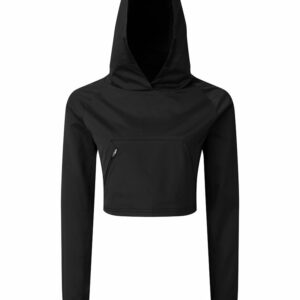 Women's TriDri® cropped jacket - Black, XS