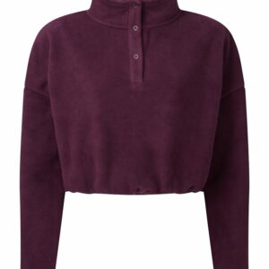 Women's TriDri® cropped fleece - Mulberry, XXS