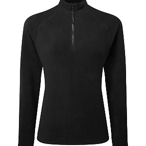 Women’s TriDri® Recycled Elements active-fitted fleece - Black, XS
