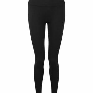 Women's TriDri® ribbed seamless 3D fit multi-sport leggings - Black, XS