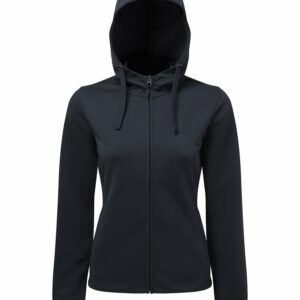 Women's TriDri® spun dyed full-zip hoodie - French Navy, XXS