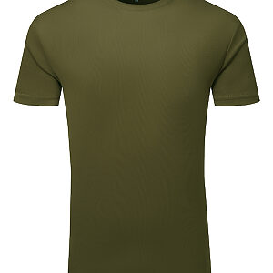 TriDri® Ion-Charge recycled textured tee - Olive, S