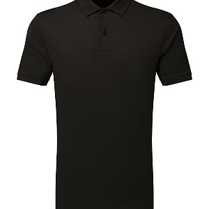 TriDri® Ion-Charge panelled polo - Black, S