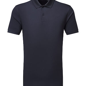 TriDri® Ion-Charge panelled polo - French Navy, S