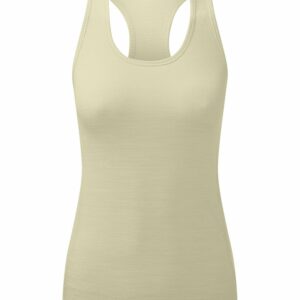 Women's TriDri® recycled seamless 3D fit multi-sport flex vest - Sage Green Melange, XS