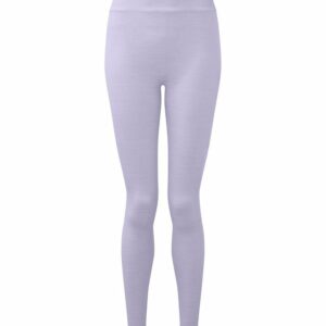 Women's TriDri® recycled seamless 3D fit multi-sport flex leggings - Lilac Melange, XS