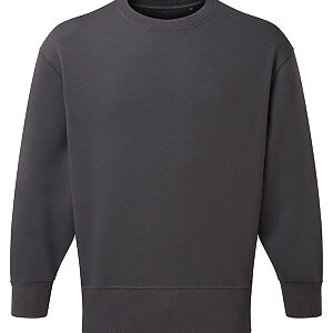Unisex TriDri® recycled sweatshirt - Charcoal, XS