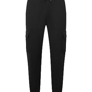Unisex TriDri® cargo recycled joggers - Black, XS