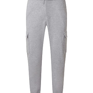 Unisex TriDri® cargo recycled joggers - Heather Grey, XS
