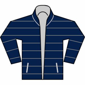 Traverse padded jacket - Navy/Light Grey, M