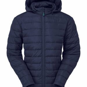 Delmont recycled padded jacket - Navy, S