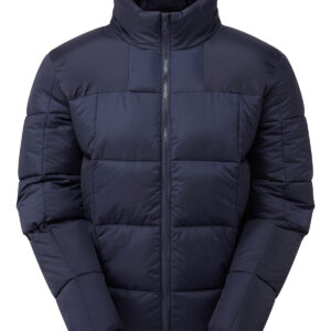 Fourteener box quilt jacket - Navy/Navy, S