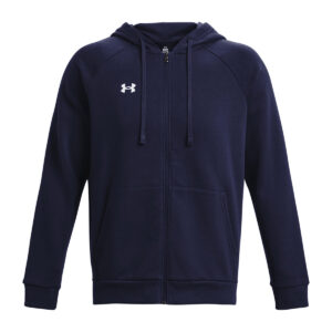Rival fleece full-zip hoodie - Midnight Navy, S