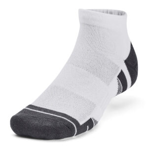 UA Performance tech 3-pack low cut socks - White, M