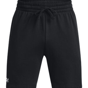 UA Rival fleece shorts - Black White, S