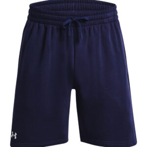 UA Rival fleece shorts - Midnight Navy/White, S