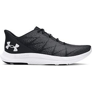 UA Charged Speed Swift - Black/White/White, UK 8