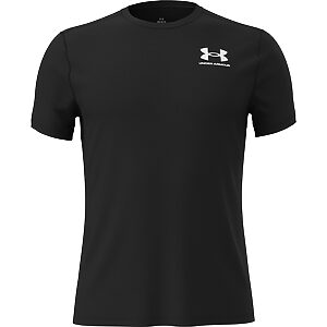 HeatGear® fitted t-shirt - Black, S