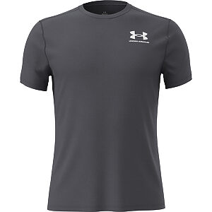 HeatGear® fitted t-shirt - Castle Rock Grey, S