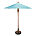 2M Wooden Parasol