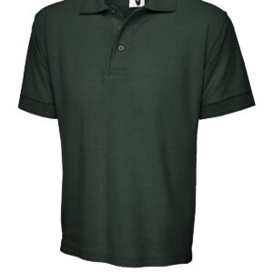 Heavyweight Poloshirt - Bottle* Green, XS