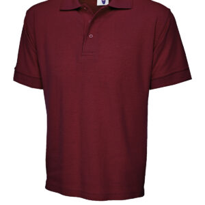 Heavyweight Poloshirt - Maroon, XS