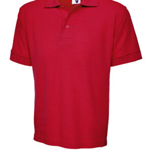 Heavyweight Poloshirt - Red, XS