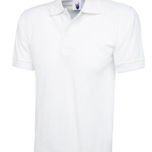 Heavyweight Poloshirt - White, XS
